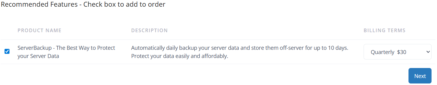 Auto Backup for Cloud VPS is the best way to protect your data