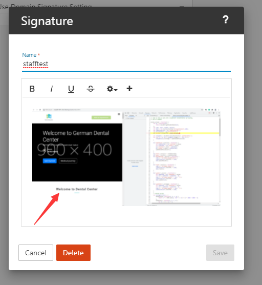 How to add your signature with image - mySitePanel.net