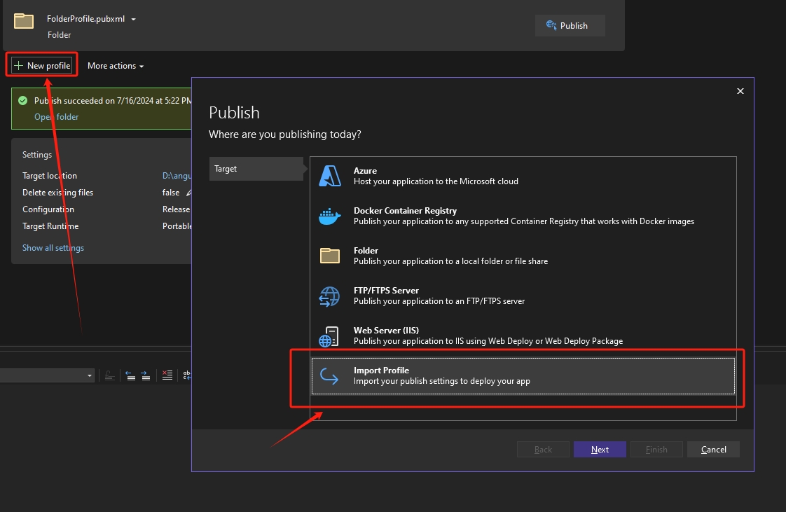How to create frontend and backend as separate angular projects with ...